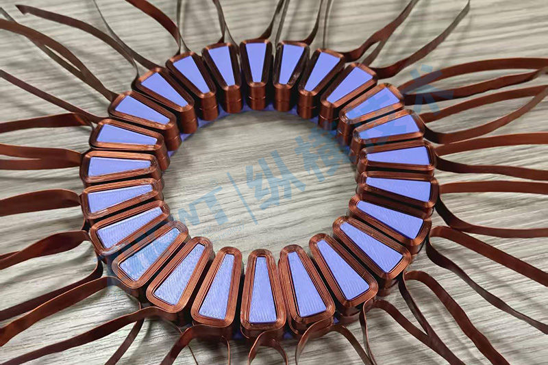 轴向磁通电机空心线圈